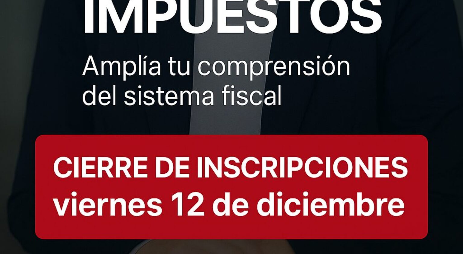 Cierre de inscripciones