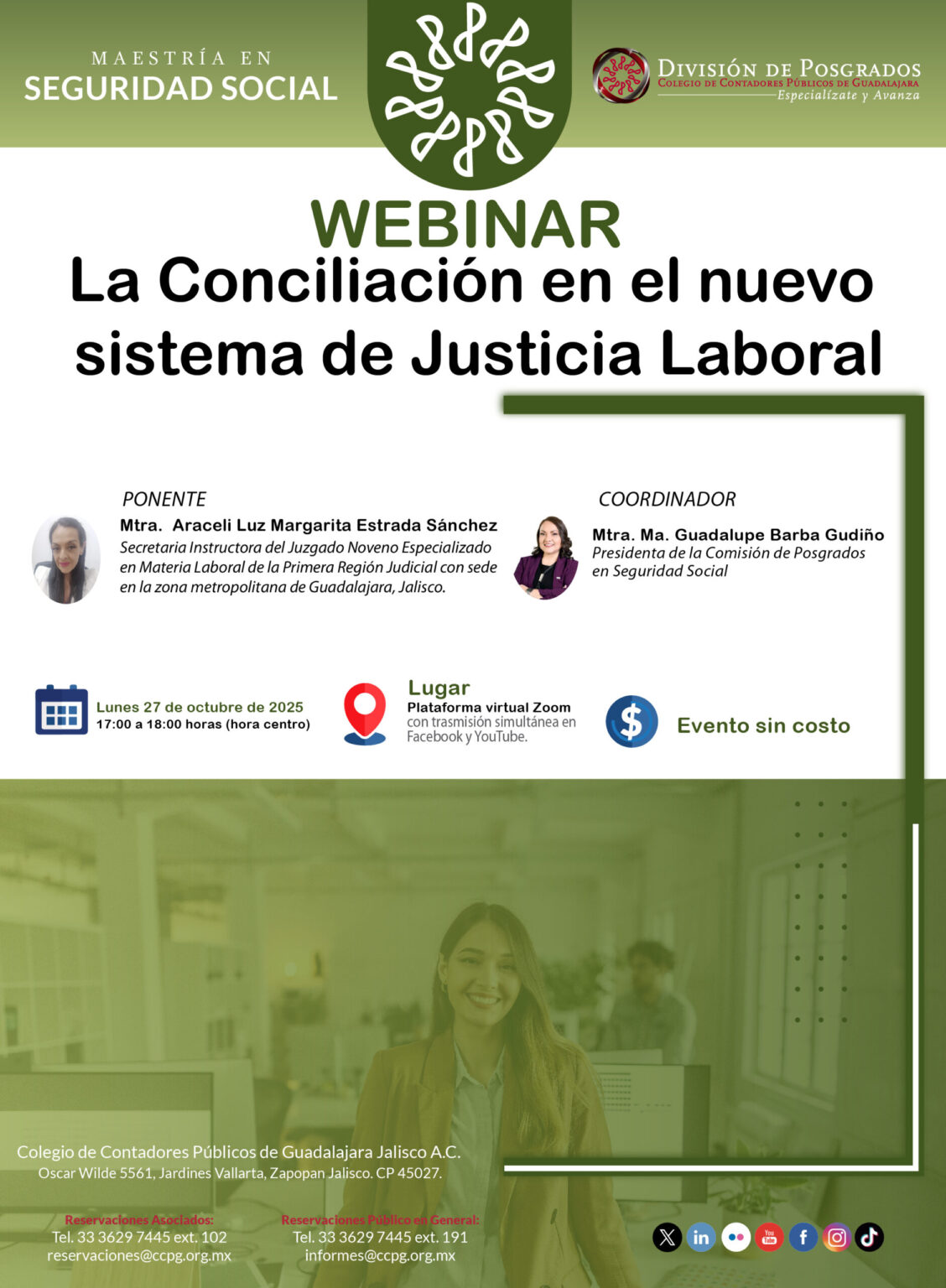 WEBINAR | La Conciliación en el nuevo sistema de Justicia Laboral ...
