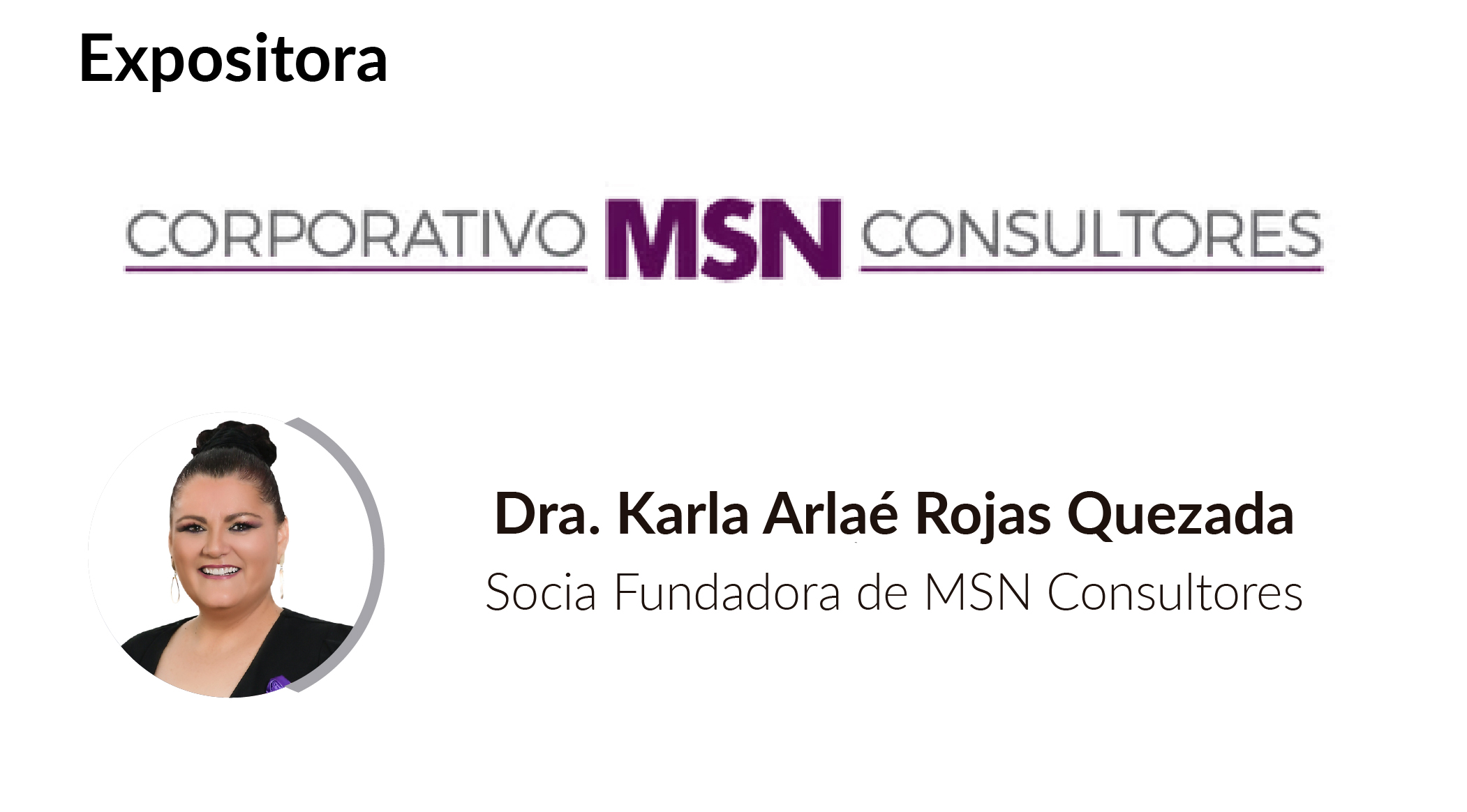 Dra. Karla Arlaé Rojas Quezada