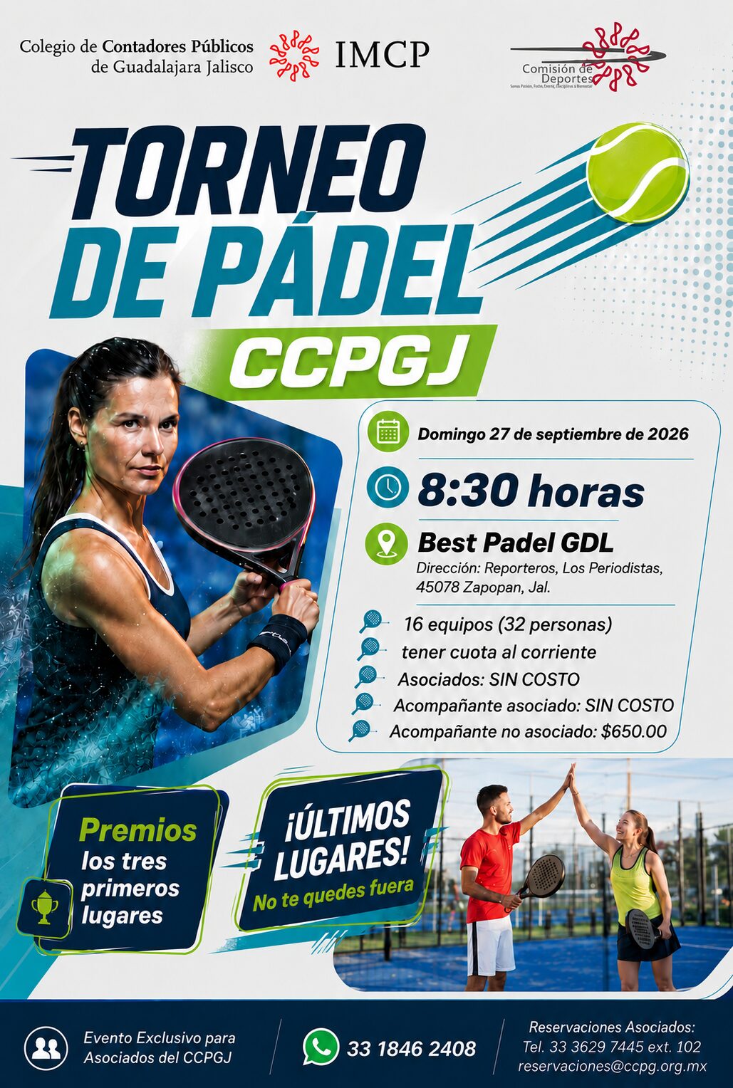 Torneo de Pádel CCPGJ 2026