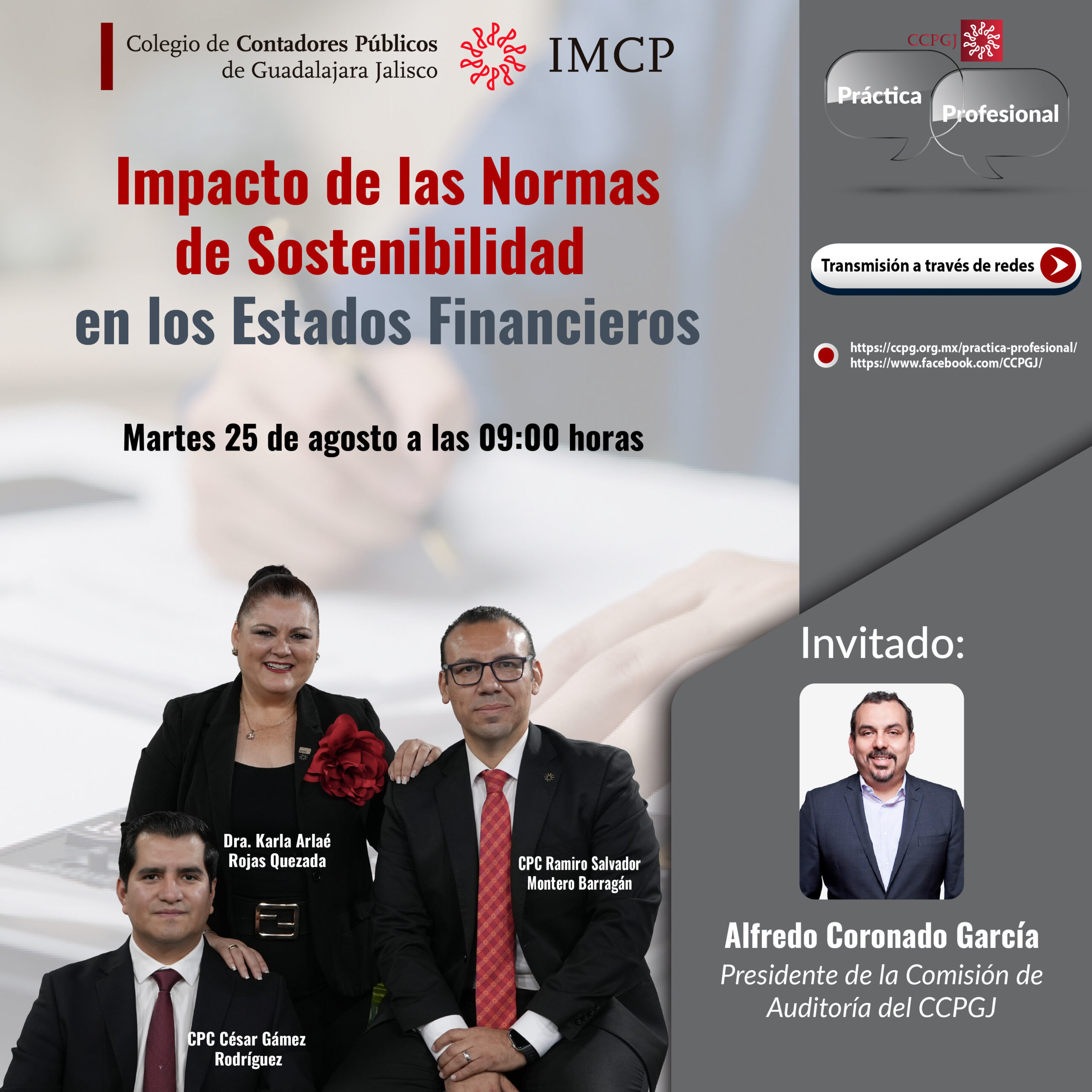 Impacto de las Normas de Sostenibilidad en los Estados Financieros - Práctica Profesional CCPGJ