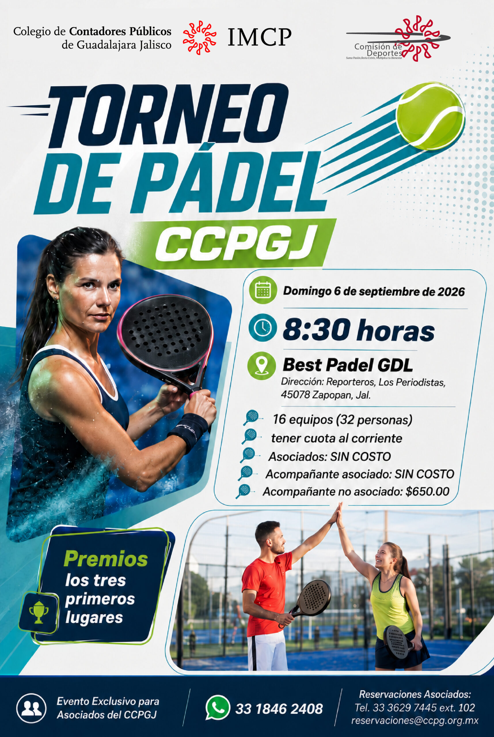 Torneo de Pádel CCPGJ 2026