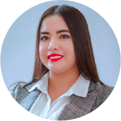 Abg. y LCP Sandy de Jesus Delgado Murillo, moderadora